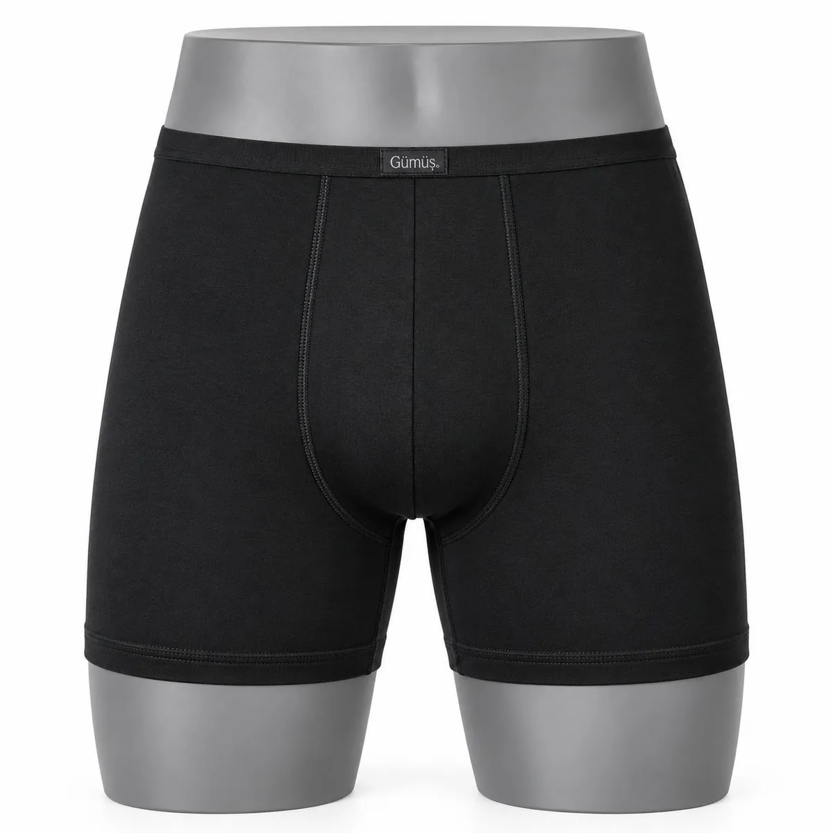 Erkek Bambu İnce Bel Elastan Boxer