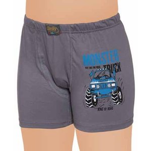 Erkek Çocuk Likralı Baskılı Boxer