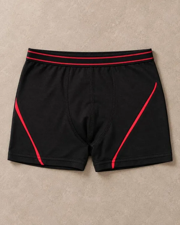 Erkek Çocuk Likralı Baskılı Boxer