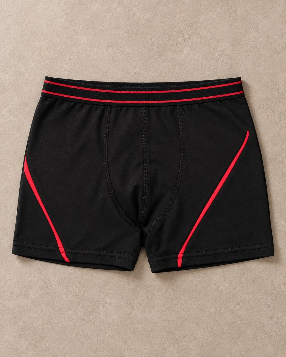 Erkek Çocuk Likralı Baskılı Boxer