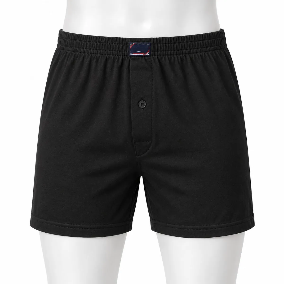 Erkek Penye Düz Renk Boxer