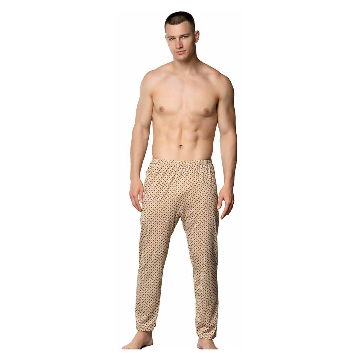 Erkek Penye Empirme Desenli Alt Pijama