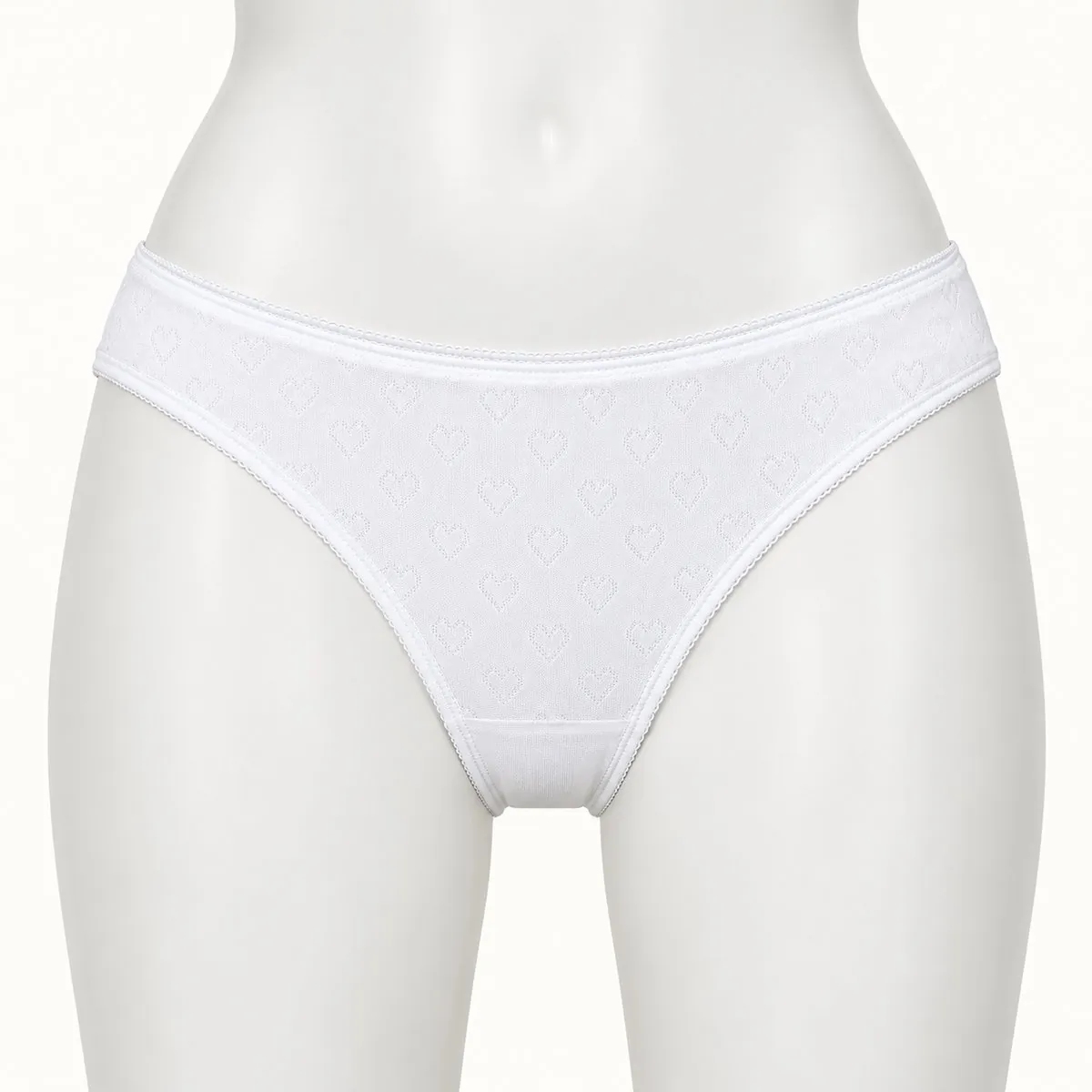 Kadın Jakarlı Kalp Desenli Bikini