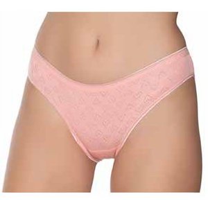 Kadın Jakarlı Kalp Desenli Bikini