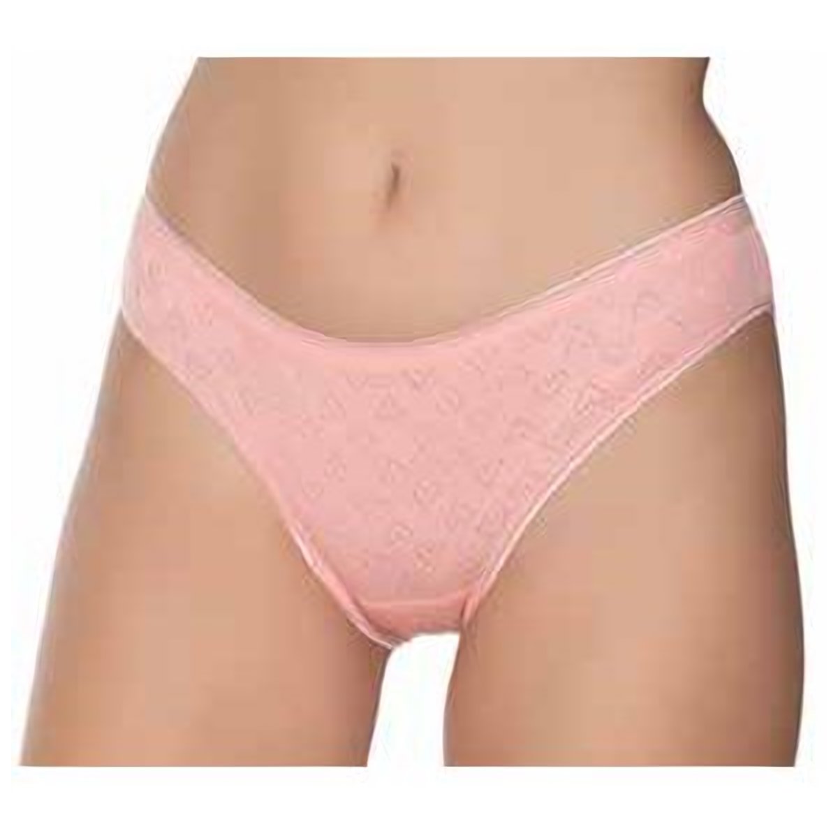 Kadın Jakarlı Kalp Desenli Bikini