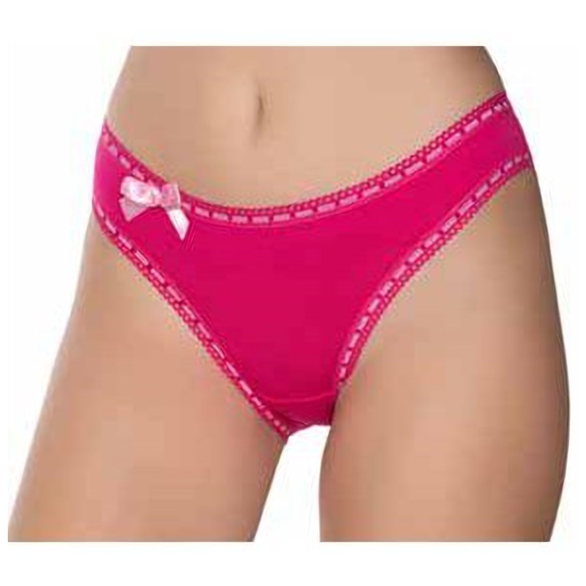 Kadın Likralı Beli Şeritli Kurdeleli Bikini