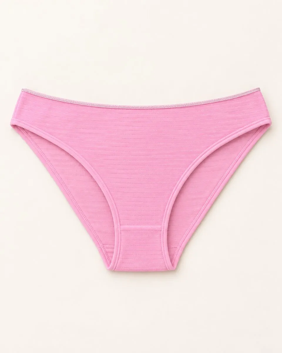 Kadın Likralı Beli Simli Bikini