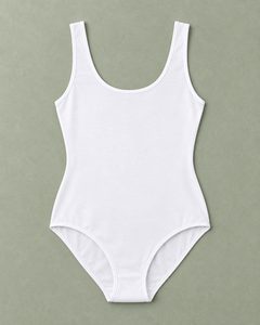 Kadın Likralı Geniş Askı Body