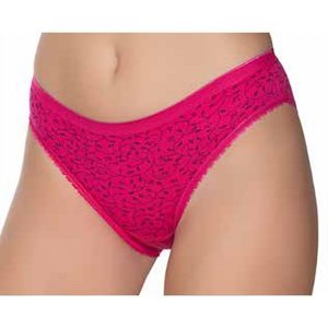 Kadın Likralı İnce Bel Sarmaşık Baskılı Bikini
