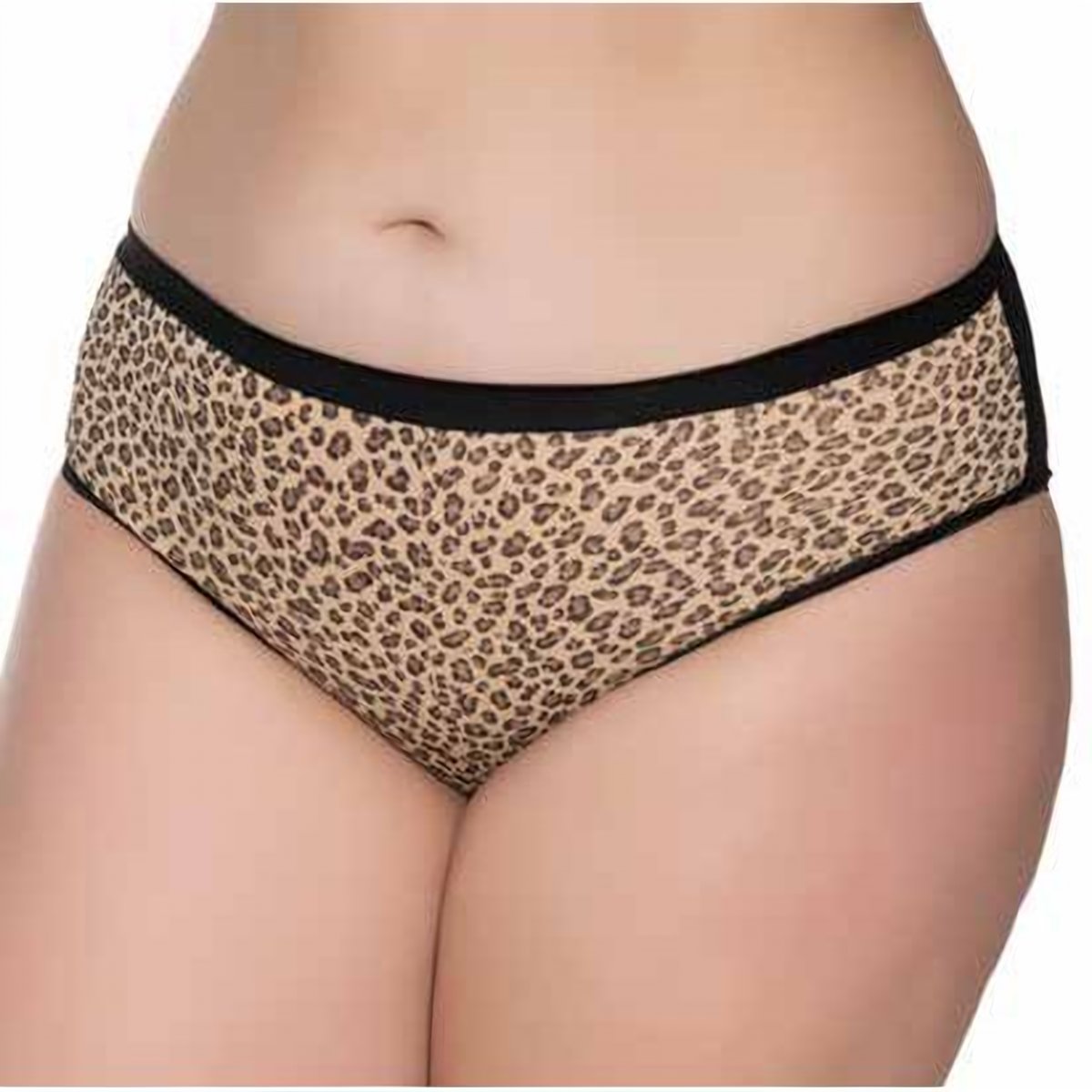 Kadın Likralı Leopar Desenli Bato