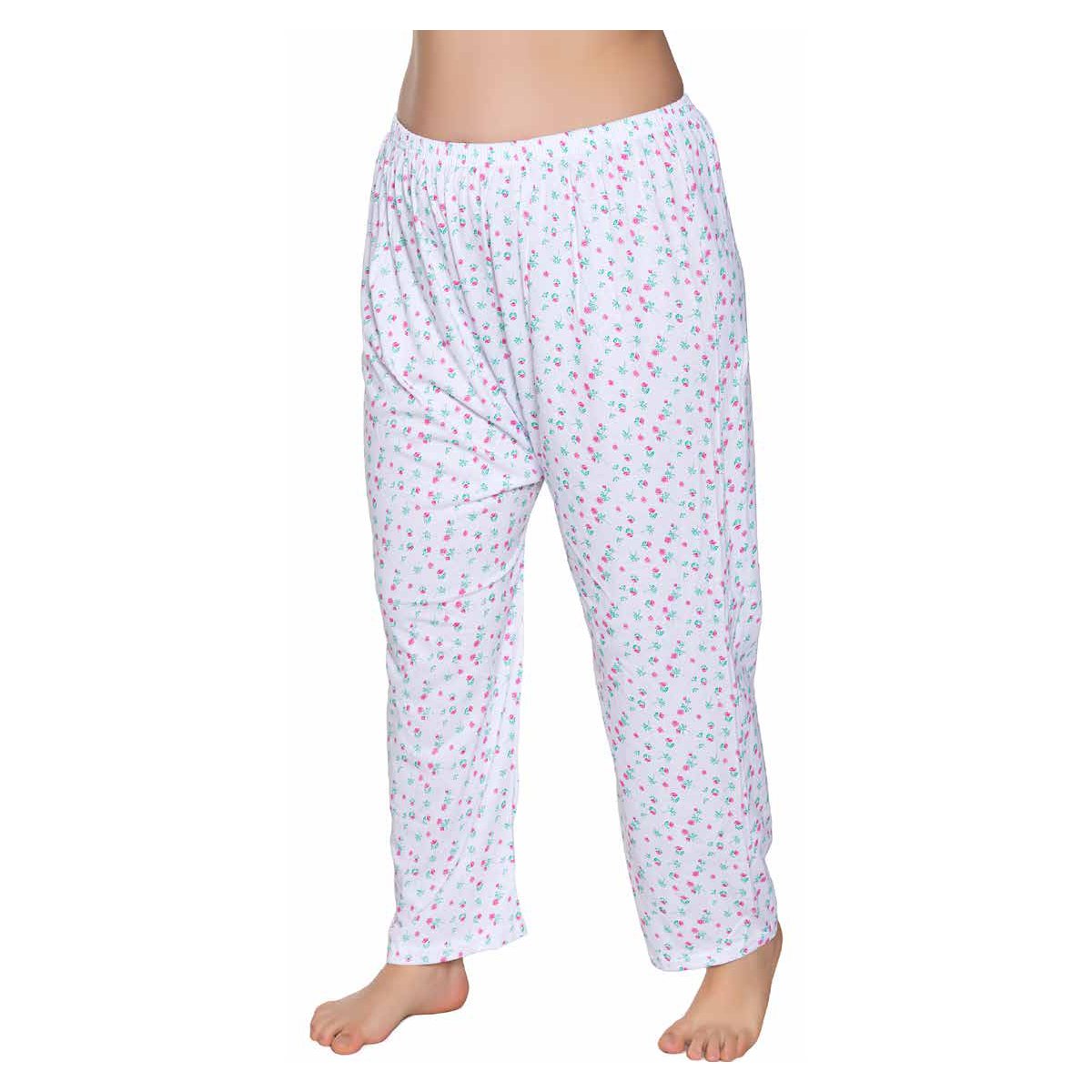 Kadın Penye Empirme Uzun Düz Paça Pijama