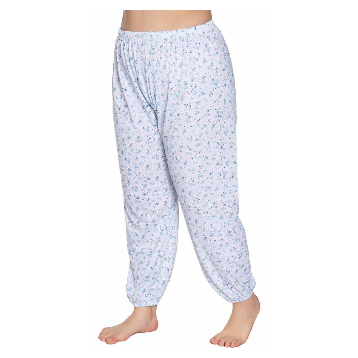 Kadın Penye Empirme Uzun Lastikli Pijama