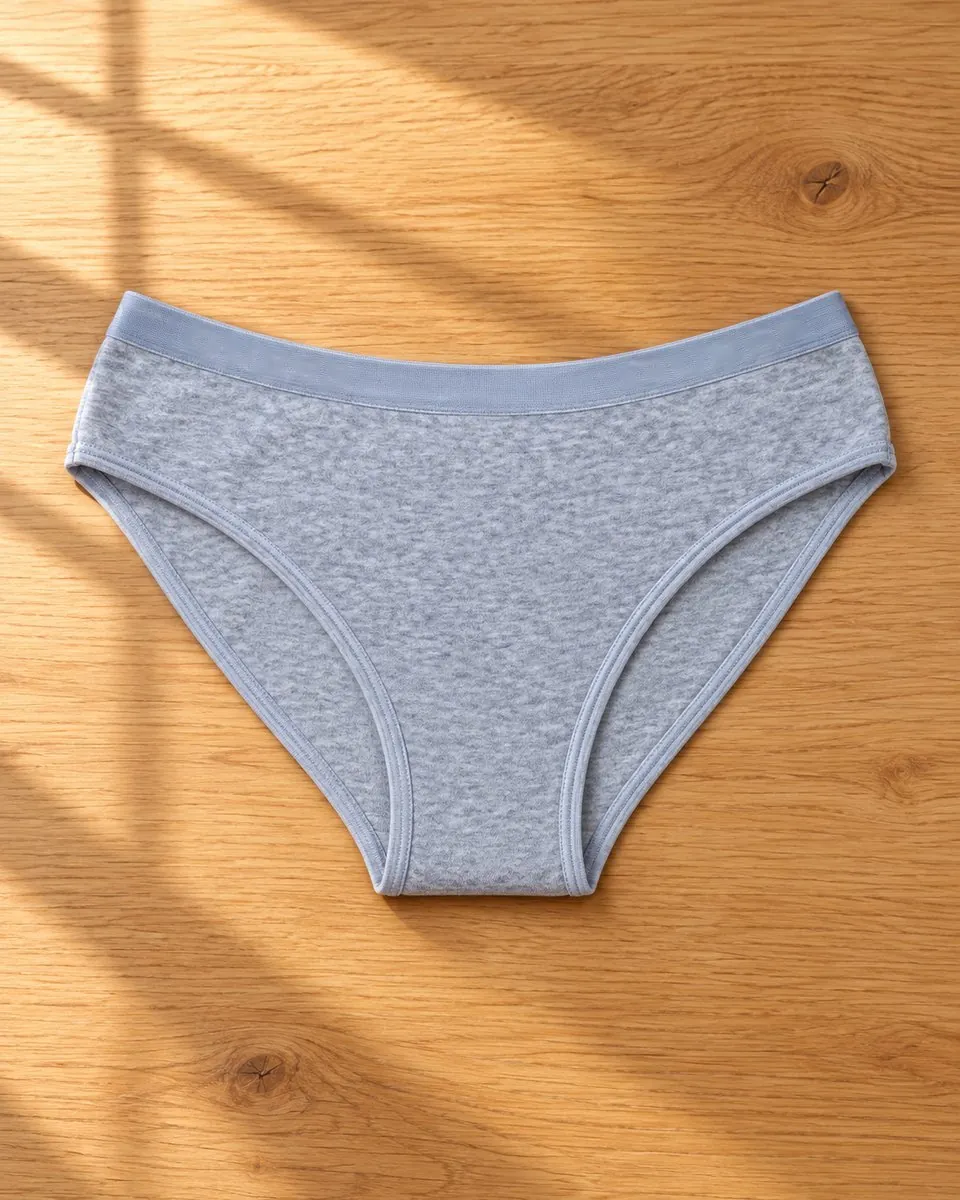 Kadın Ribana Beli Gümüş Yazılı Bikini