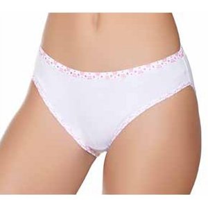 Kadın Ribana İnce Bel Biye Baskı Bikini