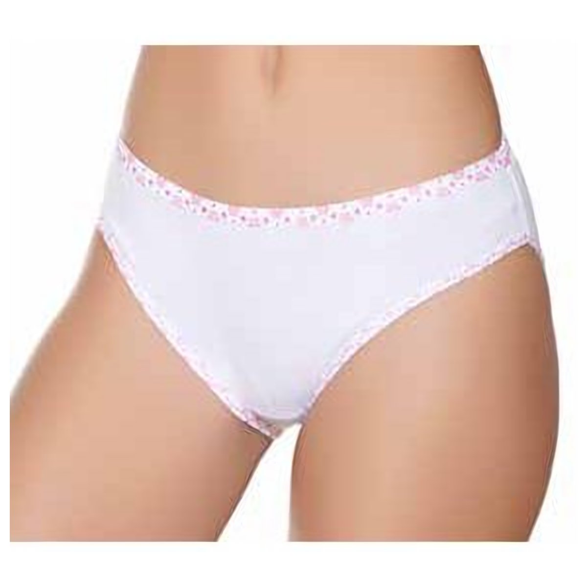 Kadın Ribana İnce Bel Biye Baskı Bikini