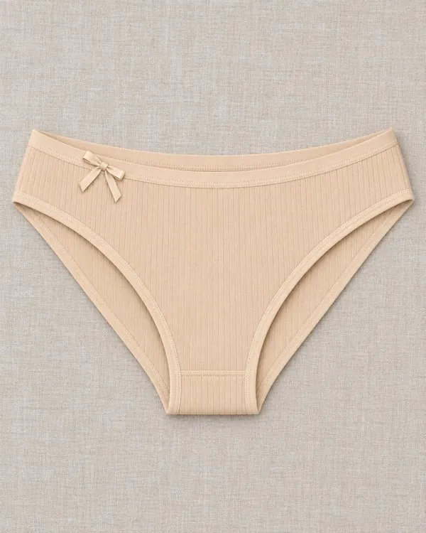 Kadın Ribana İnce Bel Çizgili Bikini