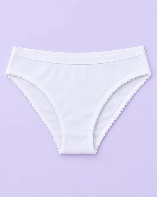 Kadın Ribana Reçme Bel Fırfır Paça Bikini