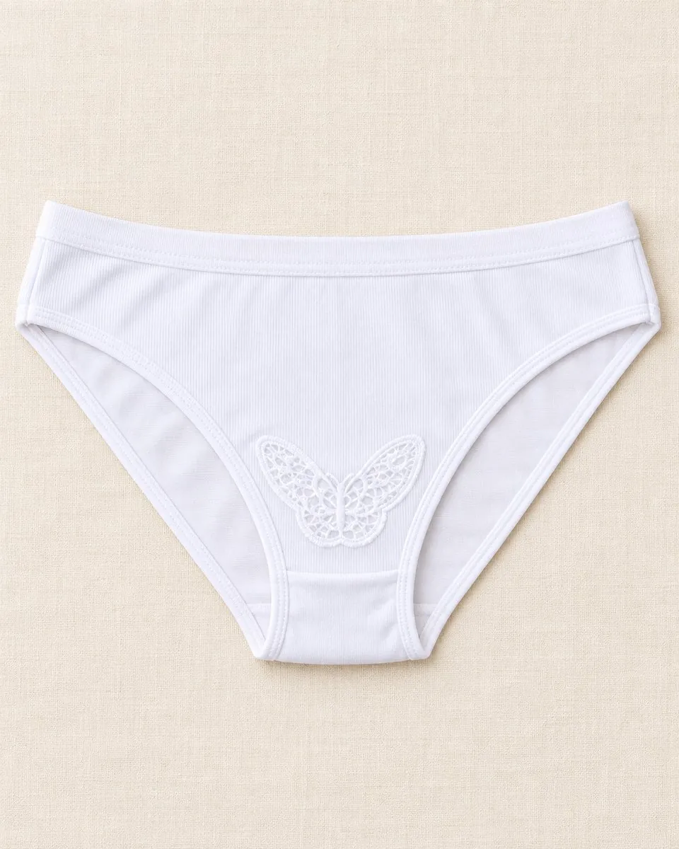 Kadın Ribana Reçme Bel Güpürlü Bikini